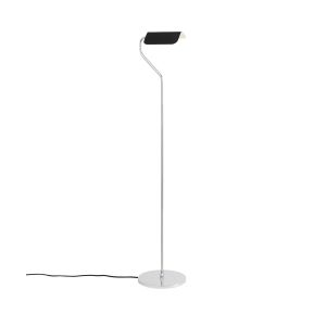 Hay Lampadaire en acier noir 22x110cm Apex