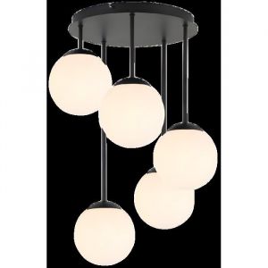 Toolight - lampe suspendue APP1816-5CPR black white