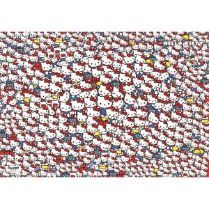 Clementoni Puzzle 1000 pi&egrave;ces : Impossible Hello Kitty