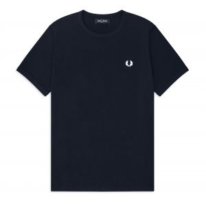 Fred Perry T-Shirt Ringer, bleu - Taille L