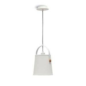 Image de Mantra Suspension scandinave Nordica Blanc + Bois 4926