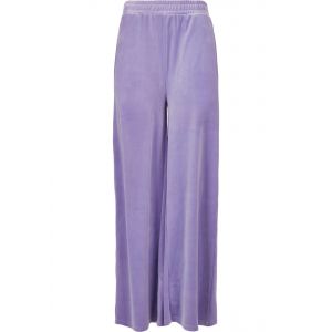 Urban classics High Waist Straight Velvet, taille M, femme, violet