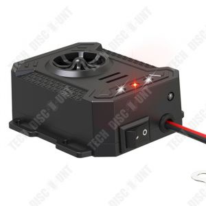 TD Ultrason souris 12-25khz 12V avec stroboscopique LED ultrason souris et rats répulsif ultrason pour voiture répulsif anti-martres