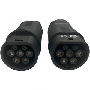 JATRHG Adaptateur de Connecteur de Charge EV de GB/T vers Type 2, Convertisseur de Recharge pour Véhicules Électriques de GB/T à Type 2