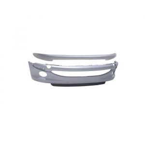 Peugeot Pare-choc avant à peindre avec moulure et trous pour anti-brouillards 206 1998-2009