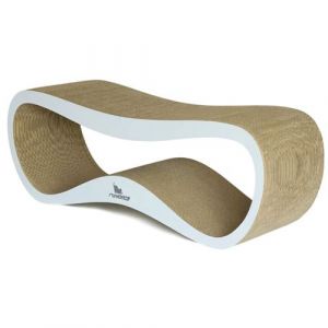 MyKotty Griffoir pour chats LUI 75 x 25 x 25 cm Blanc 3081