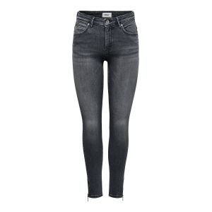 Image de Only ONLKENDELL Life RG SK ANK TAI862 Noos Pantalon, Medium Grey Denim, 28W x 30L Femme