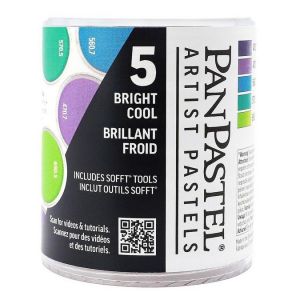 Panpastel Set de 5 couleurs froides