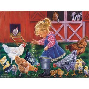 Sunsout Pièces XXL - Little Farm Girl