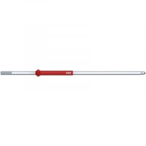 Wiha Lame interchangeable pour vis à 6 pans femelle, sans tête sphérique, Cote s/plats : 2,5 mm, Couple max. avec/sans tête sphérique 3,8/2,0 N·m