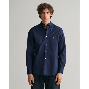 Image de Gant (marque) Men Chemise regular fit en popeline (XXL) Bleu