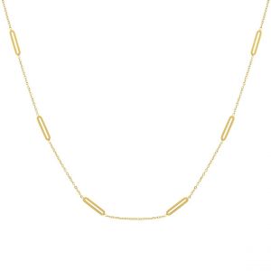 Collier Femme So Charm - B2301-DORE - Collier Mode Dor&eacute;
