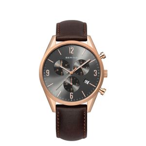 Image de Bering Time 10542 - Montre pour homme avec bracelet en cuir