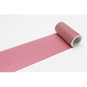 Ruban ad sif MT CASA Lignes framboise 10 cm x 10 m