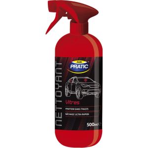 Auto Pratic Nettoyant Auto Vitres 500ml - Le Flacon De 500ml