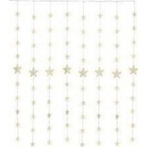 Goobay Rideau &eacute;toil&eacute; LED 80s - avec t&eacute;l&eacute;commande, fonction minuterie, 8 modes d'&eacute;clairage, variateur et transformateur externe 31 V, blanc chaud (3000 K)