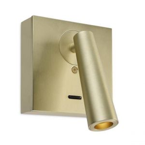 Led C4 Lampe de lecture murale LED Or