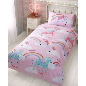 Home Ma petite licorne junior housse de couette et taie d'oreiller