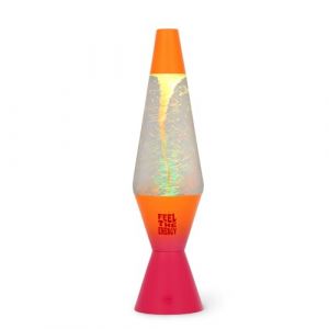 Legami Lampe Led Tornado Feel The Energy, Lumi&egrave;re Multicolore, Effet Lumineux, C&acirc;ble d'alimentation USB/DC inclus, Usage Int&eacute;rieur uniquement, 9 x 37 cm