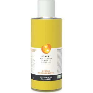 Image de Sonett MISTELFORM SENSIBLE PROZESSE Olio per Massaggi e per il Corpo - 485 ml mirto e fiori d'arancio