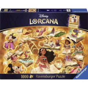Ravensburger Puzzle Adulte - Puzzle Disney Lorcana 1000 pièces - Amber - Adultes et Enfants à partir de 14 Ans - Puzzle de qualité supérieure - Disney - 12001621