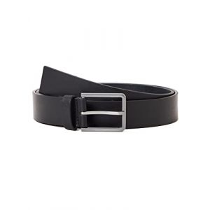 Calvin Klein Ceinture Homme 3.5 cm Essential Belt Ceinture Cuir, Noir