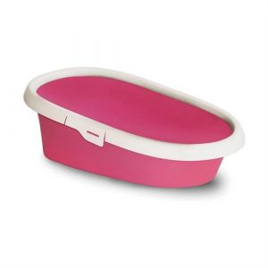 Nayeco Bac à litière pour chats Feni 59 39 16 5 cm