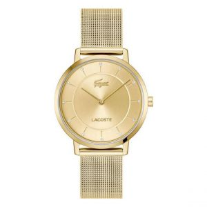 Lacoste Montre Femme Crocorigin - 2001474 Bracelet Acier Doré