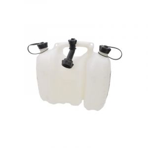 Hikoki Bidon de carburant Hitachi 714822 blanc (5l) + R&eacute;servoir d'huile Hitachi (3l)
