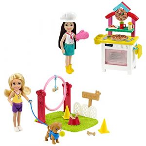 Image de Mattel Poupée ado Chelsea Can Be filles 15,3 cm jaune/violet