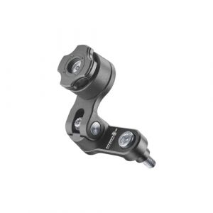 Interphone - Système Modulaire QUIKLOX - Support Téléphone Portable Moto - Connexion Quiklox pour Rehausseurs Moto (Pince Guidon) - Réglable 360° Horizontal 90° Vertical - Connexion Quick Release