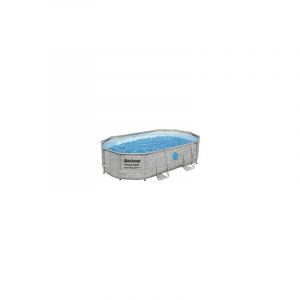 Image de Bestway Piscine hors-sol sans accessoire Power steel Swim vista ovale 488x305x107cm