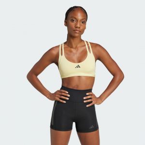 Adidas Aeroimpact Luxe Training Light-Support Soutien-gorge Sport Femmes - Jaune