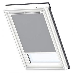 Image de Velux Original Store Occultant (DKL), Cadre Blanc, MK04, Gris - Gris