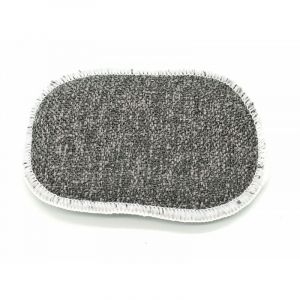 Multitanks Eponge en bambou double face 10x15cm lavable et réutilisable