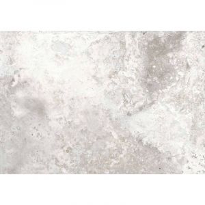 Carrelage imitation travertin Antibes gris 44x66 cm