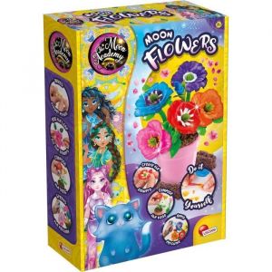 Lisciani Giochi Moon Academy - Moon Flowers - Kit Fabrication Fleurs Parfumées pour Enfants dès 8 Ans - Coffret Créatif - Activité Manuelle - Idée Cadeau Anniversaire - DIY Fleurs Magiques