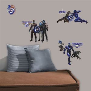 ROOMMATES Stickers Avengers Civil War Captain america Marvel