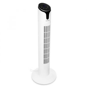 Ventilateur colonne oscillant Vonroc AF504AC 50W 3 vitesses H86cm blanc