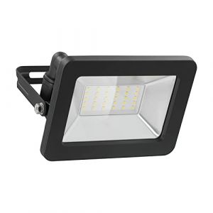 Goobay Projecteur extérieur LED, 30 W, avec 2550 lm, lumière blanche neutre (4000 K) et presse-étoupe M16, adapté à une utilisation en extérieur