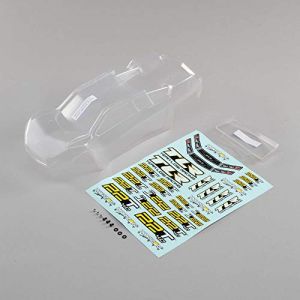 Body Set, Clear, w/Stickers: 22T 4.0