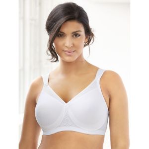 Glamorise Soutien-gorge MagicLift invisible sans coutures #1080, Blanc, 100C
