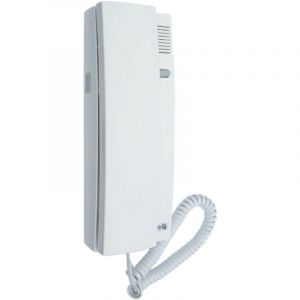 Interphone universel Miro PROX 620005 à 5 fils (4+N), appel traditionnel + électronique, blanc