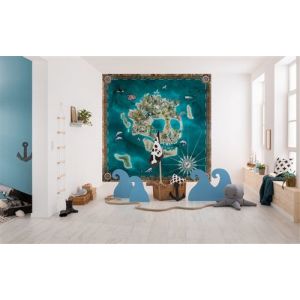 Komar Papier Peint - Skull Island 250x250cm - Intissé,
