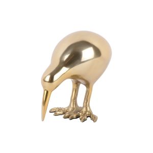 Present time Statuette Kiwi en aluminium