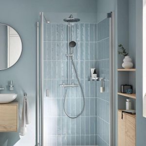 Grohe Vitalio Start System 250 Colonne de douche, Mitigeur thermostatique, 26678001,
