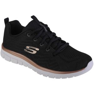 Skechers Chaussures Graceful - Get Connected noir doré blanc femme - 36.5