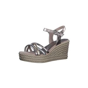 Marco Tozzi Sandale cale by Guido Maria Kretschmer 2-28307-42 Femme, Rose Met Comb, 38 EU