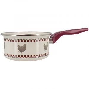 Menastyl Casserole en acier émaillé, GALLINA