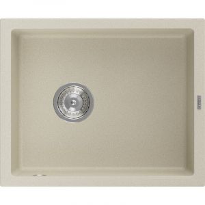 Mexen - Pedro &eacute;vier en granit &agrave; 1 cuve 560 x 460 mm, Beige - 6508561000-69